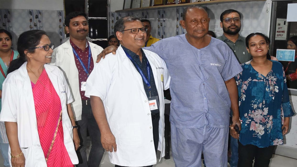 Brother of former Vice President of African country Sierra Leone undergoes hip transplant in Kanpur