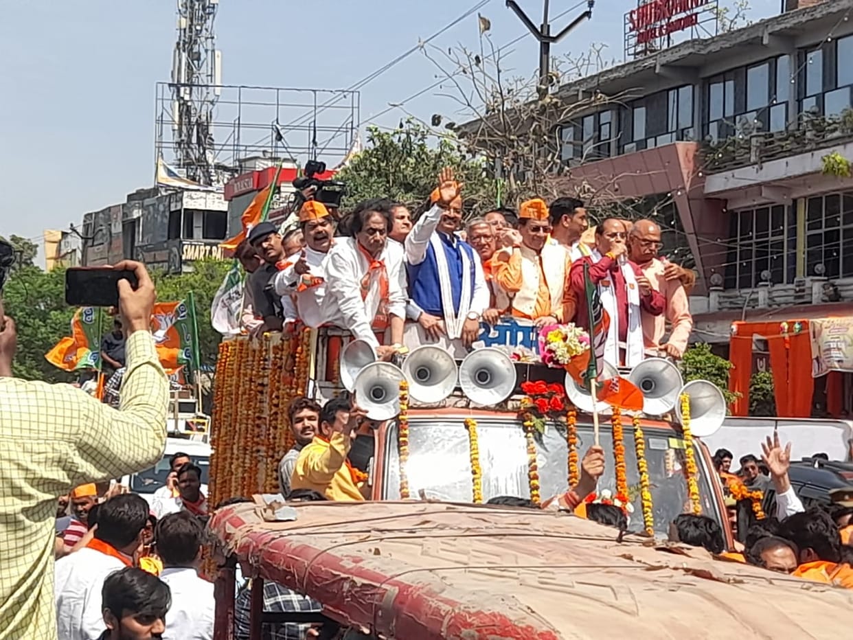 BJP Mega Roadshow in Meerut: Deputy CM says A historic win is assured at this city After Kashi