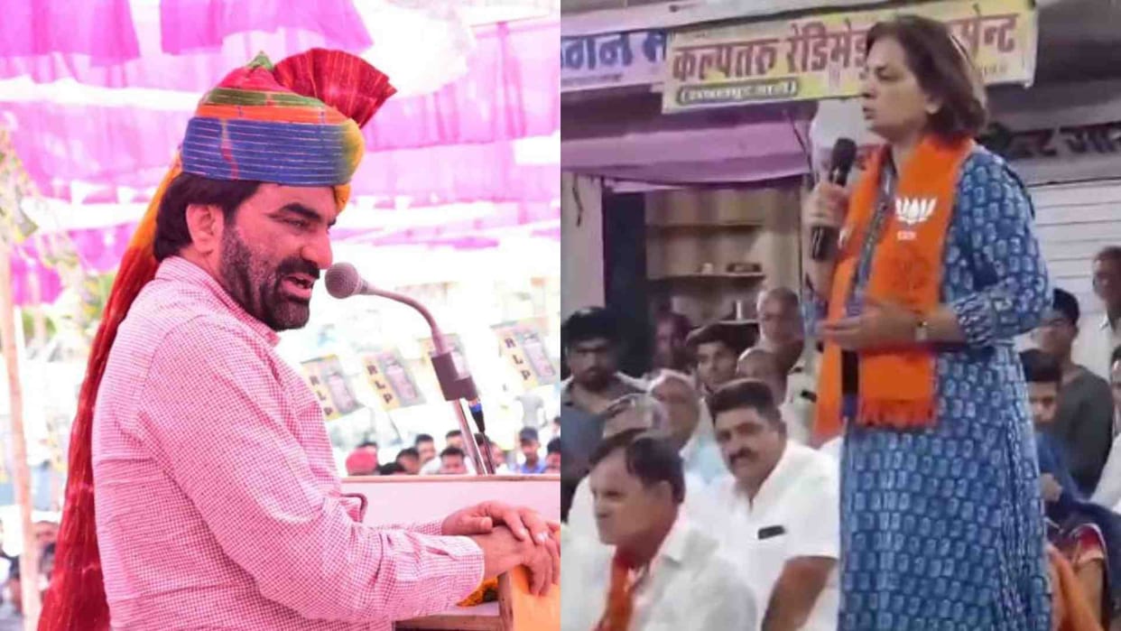 Nagaur News: Beniwal retaliated on Jyoti Mirdha's statement