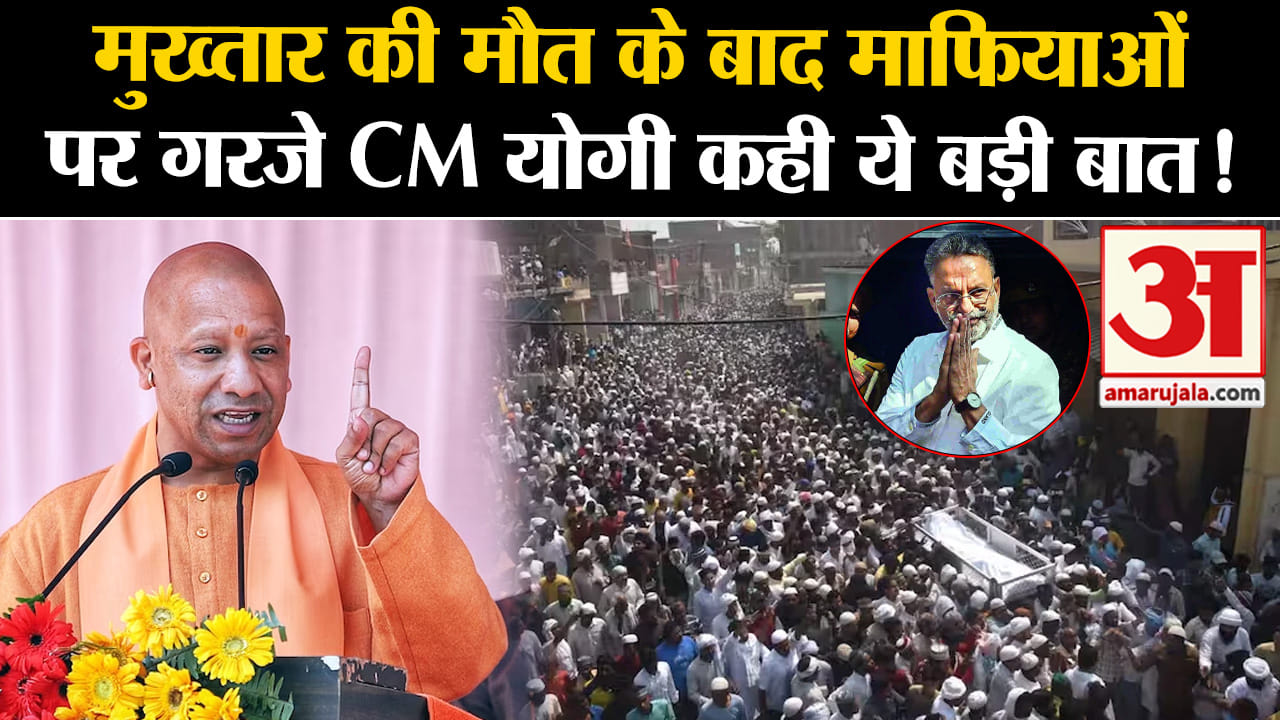Lok Sabha Election 2024:मुख्तार की मौत के बाद माफियाओं पर गरजे CM योगी कही ये बड़ी बात!