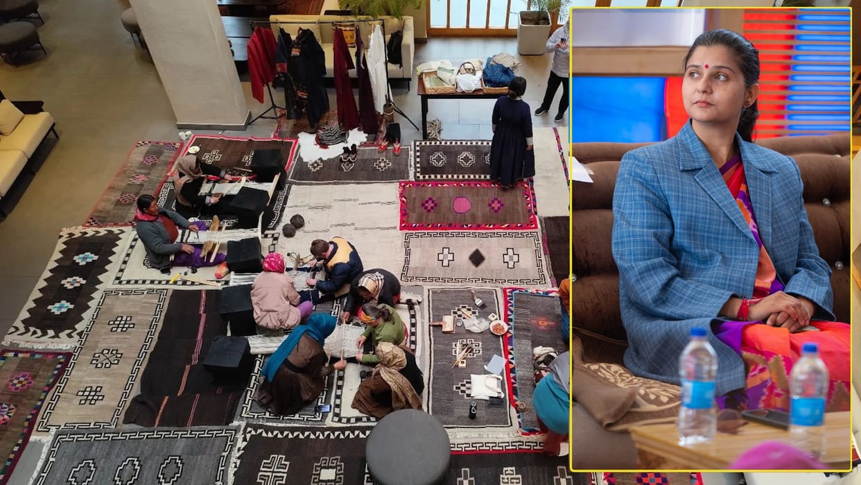 Meet Abhilasha bahuguna Founded Looms Of Ladakh Pashmina From Leh Rural Women
