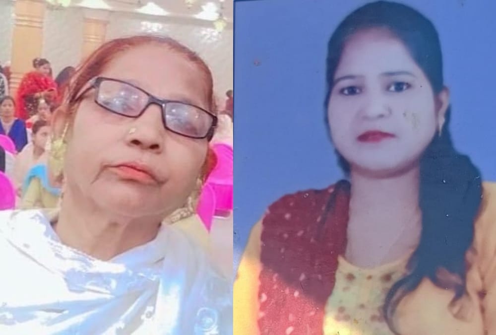 Two women died in an accident in paper mill coloney in Lucknow.