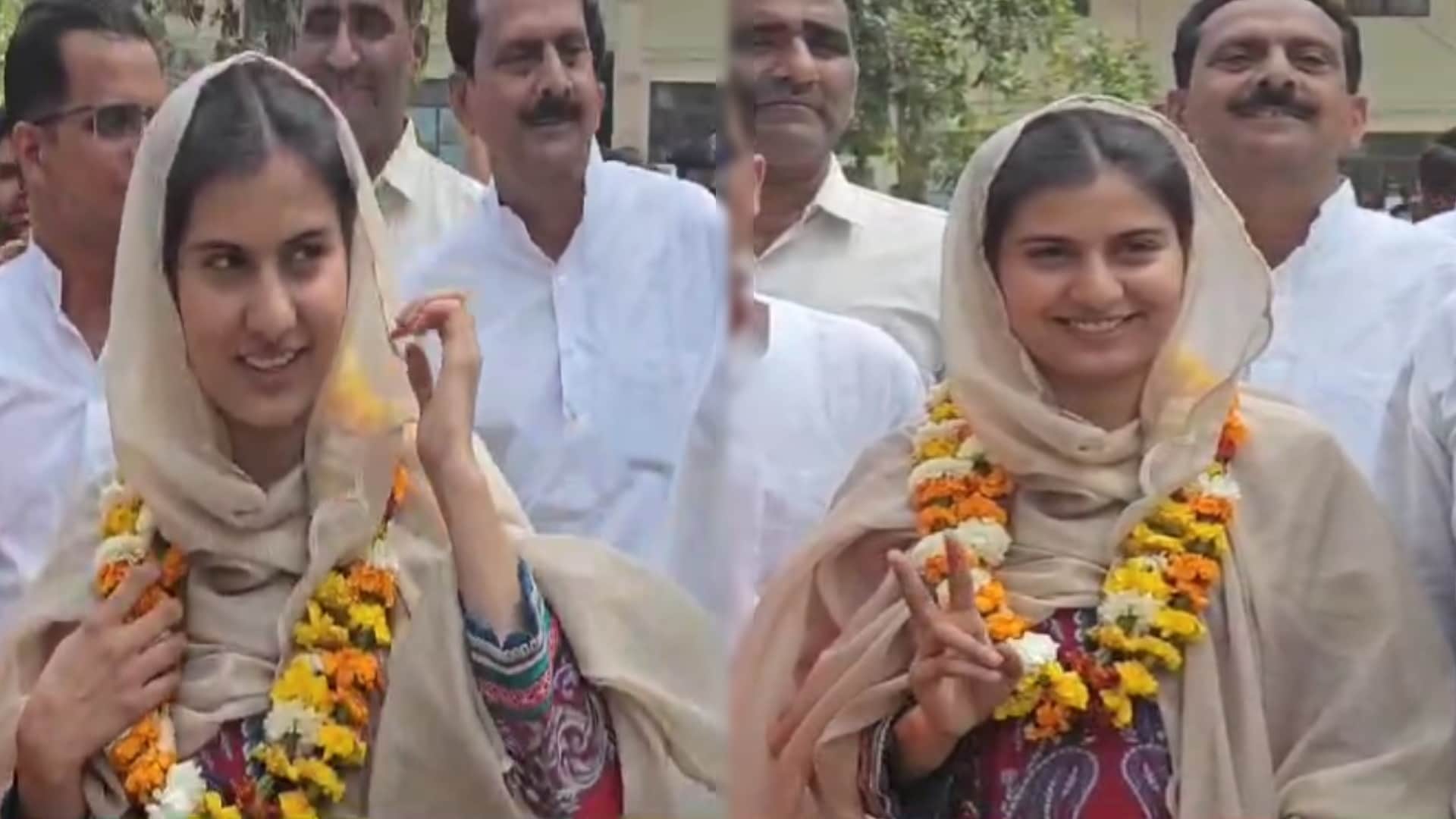 सपा प्रत्याशी इकरा हसन