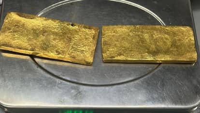 1200 ग्राम सोना किया बरामद