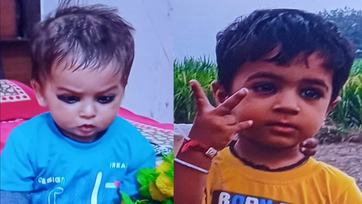 Two children died in road accident in Baghpat district and atmosphere of grief in families