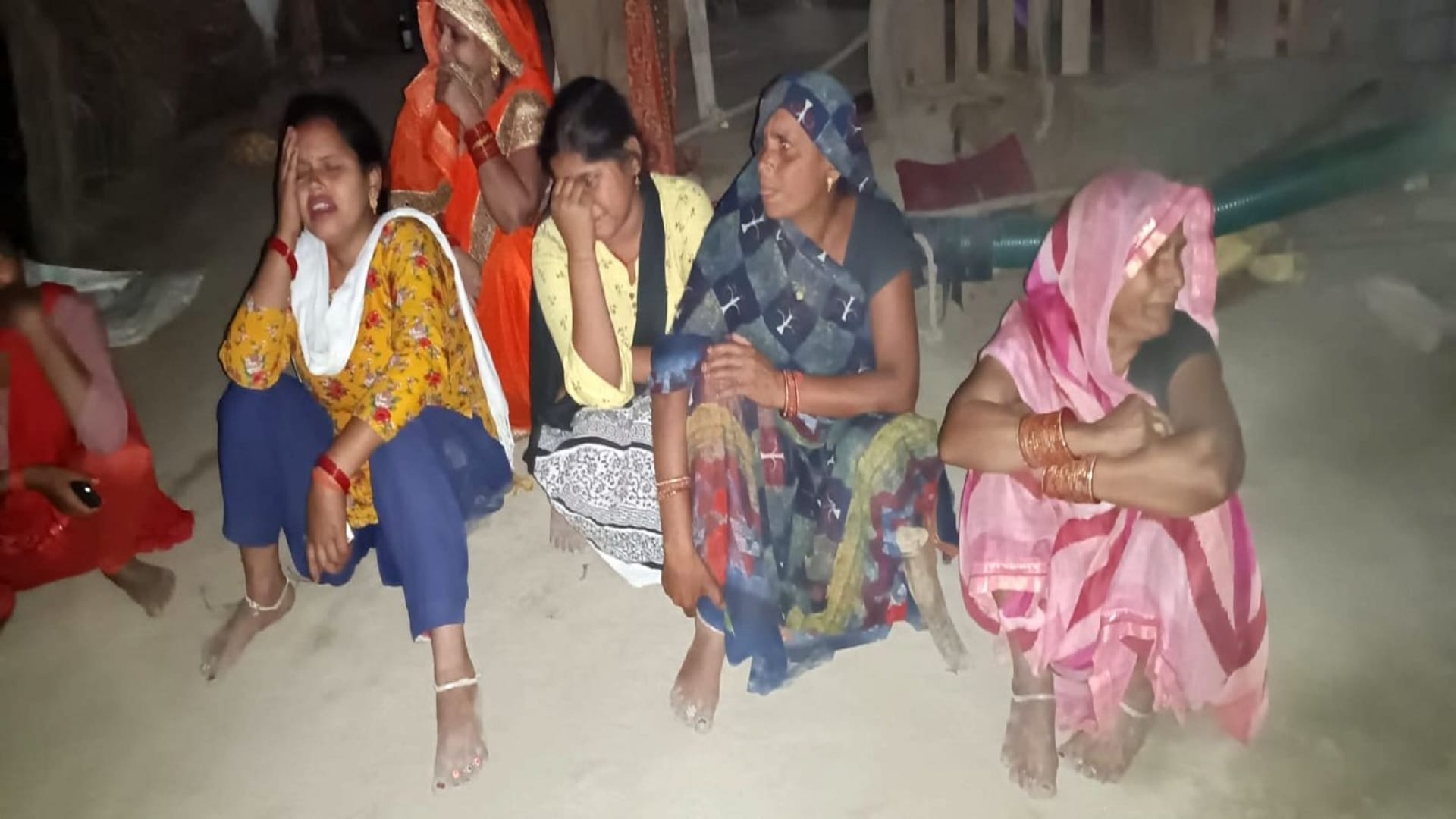 Barabanki Bus Accident Ambulance sirens kept piercing the silence amidst panic see Photos