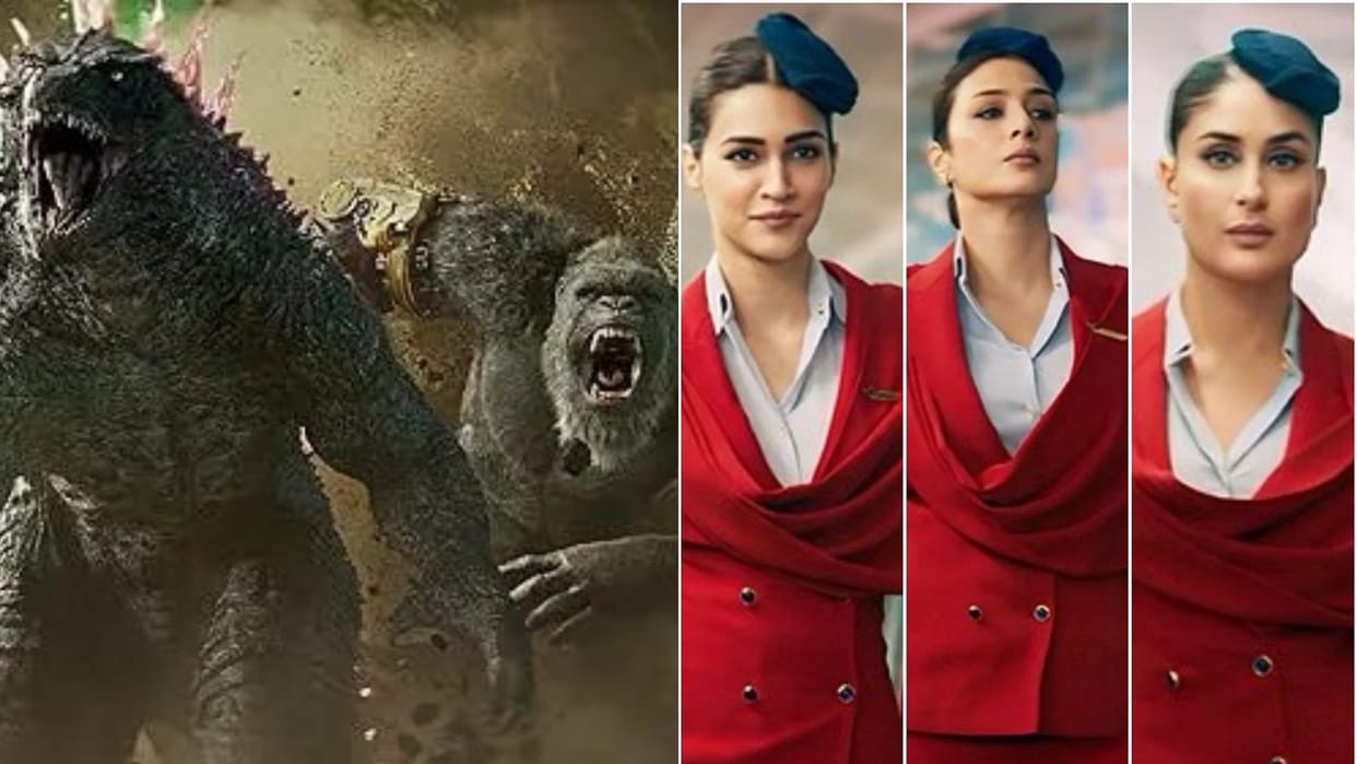 Box Office Collection Report tuesday Godzilla X Kong the new Empire Crew Shaitaan total earnings