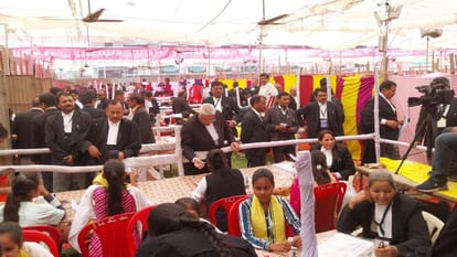 High Court Bar Association elections: Advocates gathered to vote, 9684 voters will decide the fate of 206 cand