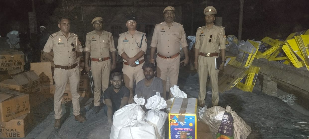 Firecracker factory busted in Hastinapur of Meerut, 20 quintals of explosives recovered