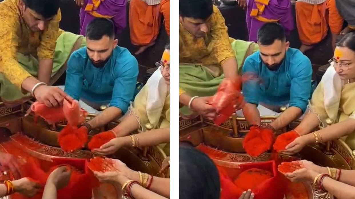 Nadda family worshiped Lord Angareshwar in a different way