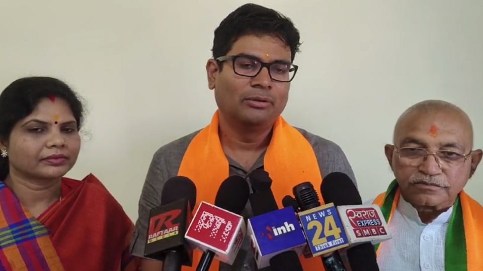OP Chaudhary retaliated on Charandas statement in Manendragarh