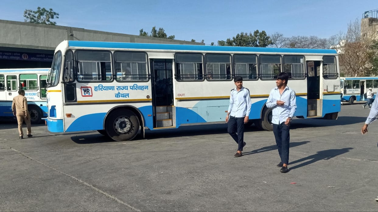 Haryana: Now Sangatpura border also opened, bus service started