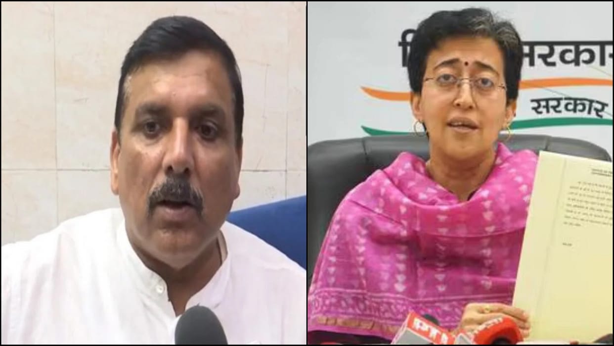 Sanjay Singh Bail AAP Minister Atishi Marlena allegations BJP claims