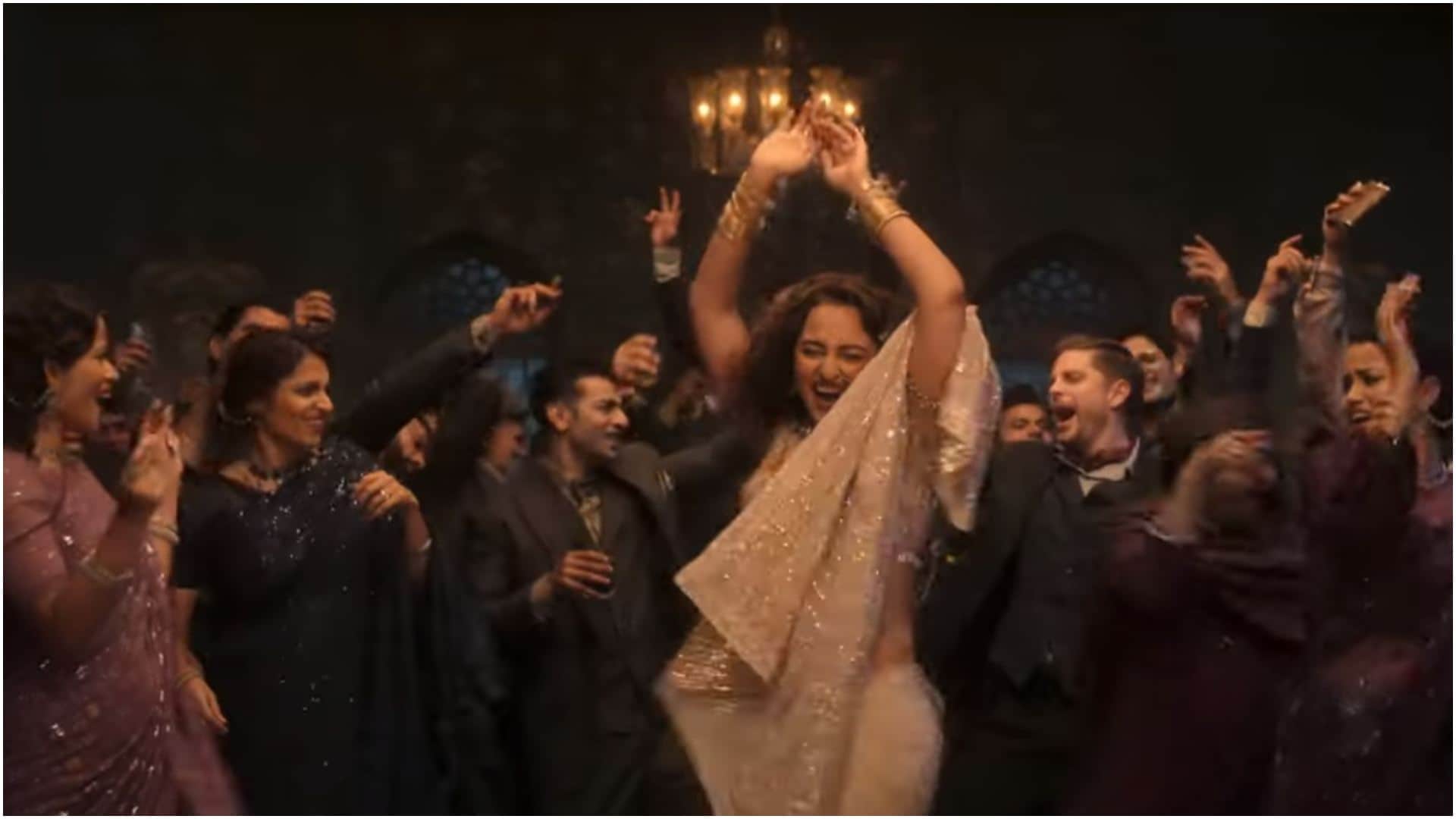Sanjay Leela Bhansali netflix series Heeramandi The Diamond Bazaar new song Tilasmi Bahein OUT Sonakshi Sinha