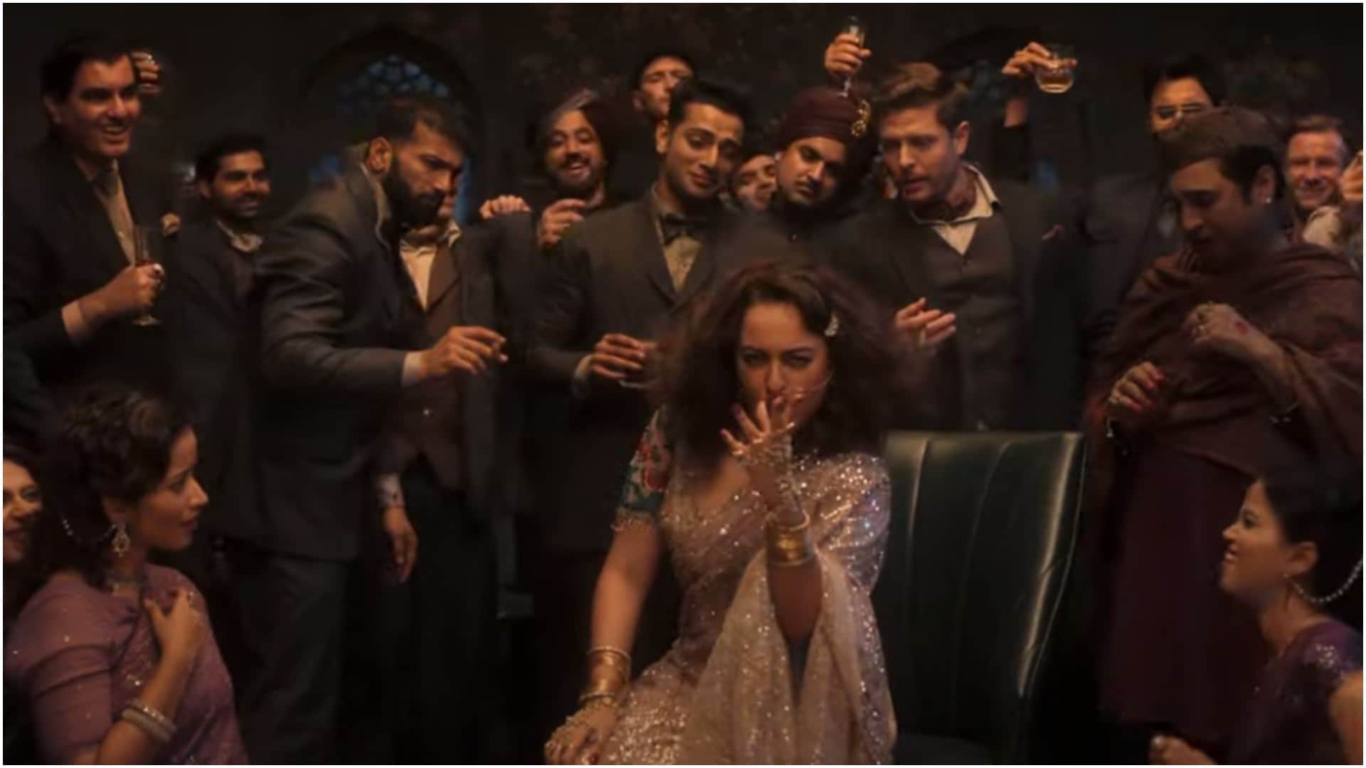 Sanjay Leela Bhansali netflix series Heeramandi The Diamond Bazaar new song Tilasmi Bahein OUT Sonakshi Sinha