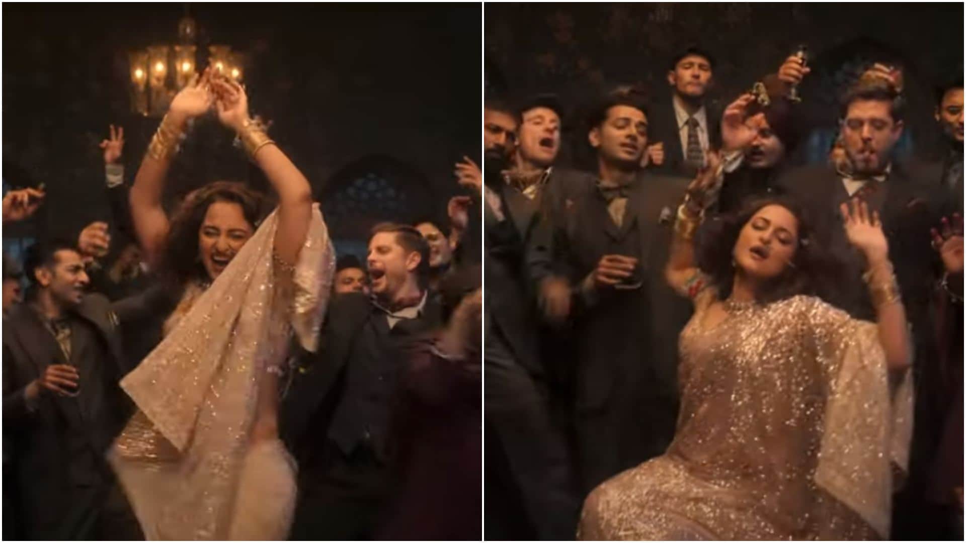 Sanjay Leela Bhansali netflix series Heeramandi The Diamond Bazaar new song Tilasmi Bahein OUT Sonakshi Sinha