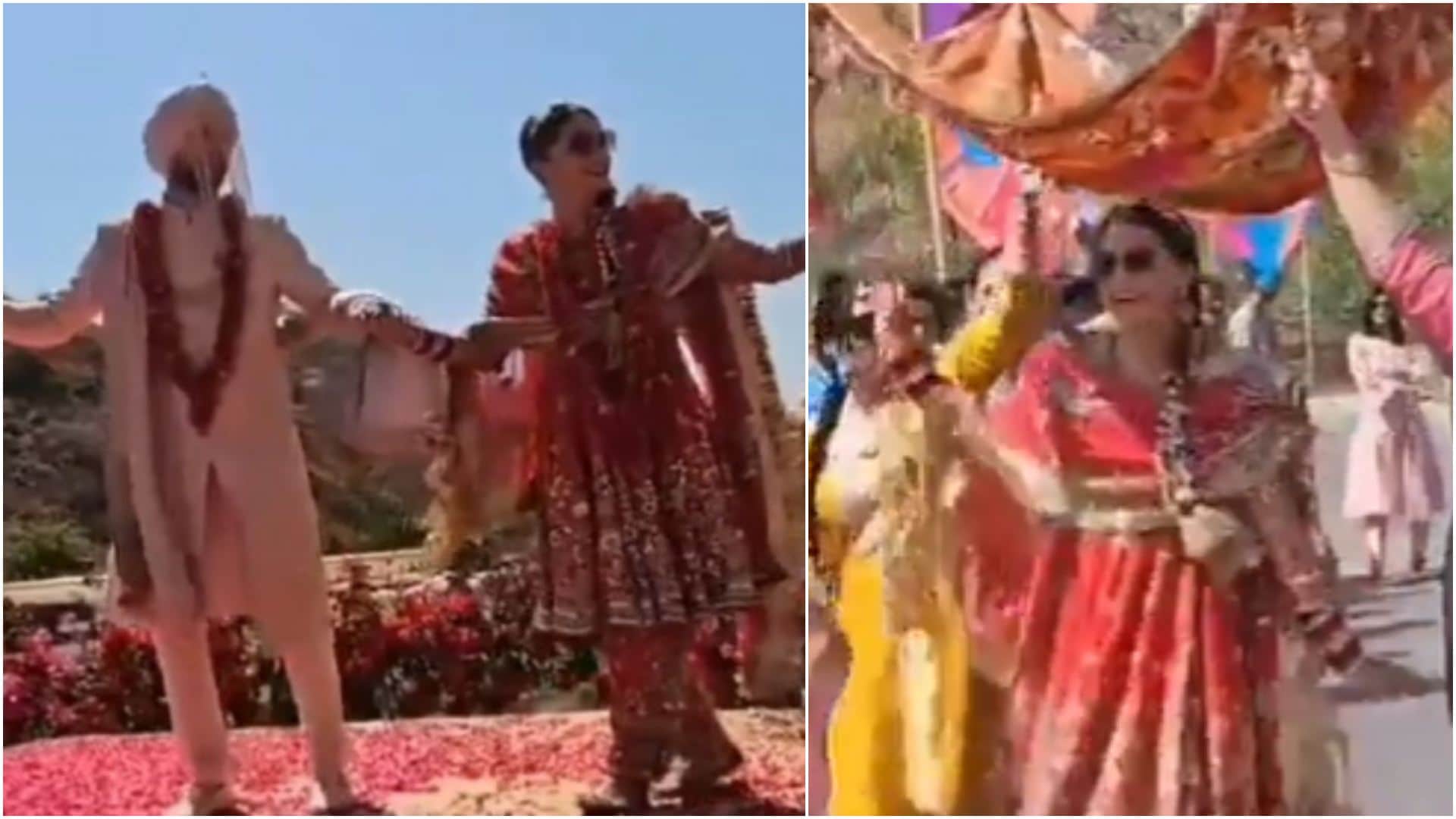 Dunki Movie star Taapsee Pannu and boyfriend Mathias Boe wedding Video Leaked