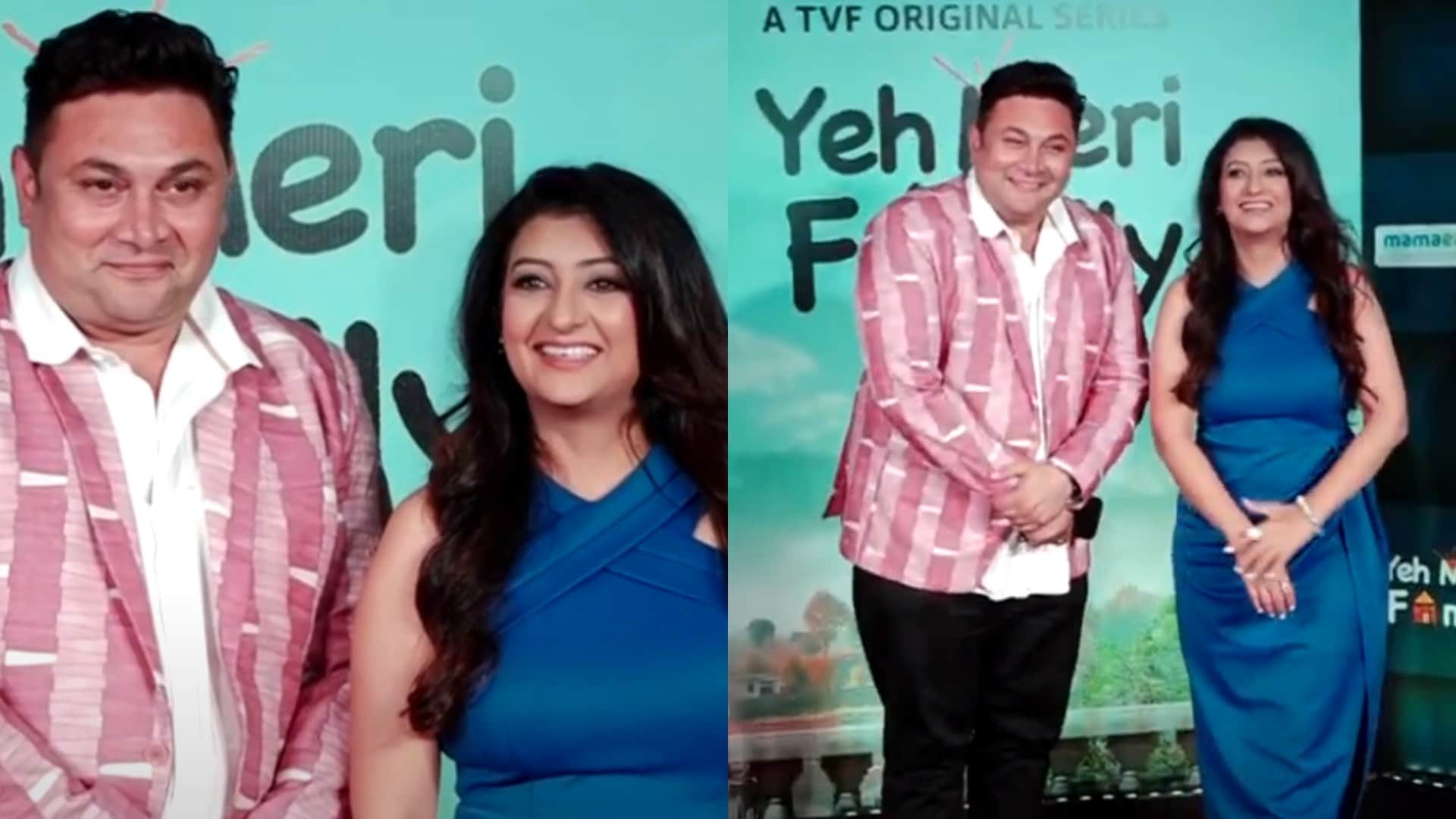 juhi parmar stole the show in screening rajesh kumar show yeh Meri Family S3 whole awasthi family was present
