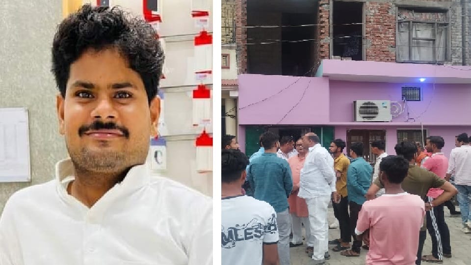 Former national vice president of SP chatra sabha hanged himself