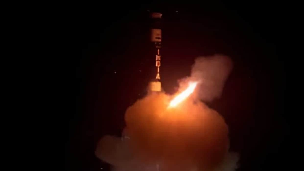India successfully test-fired ballistic missile Agni-4 from the integrated test range in Odisha's Chandipur