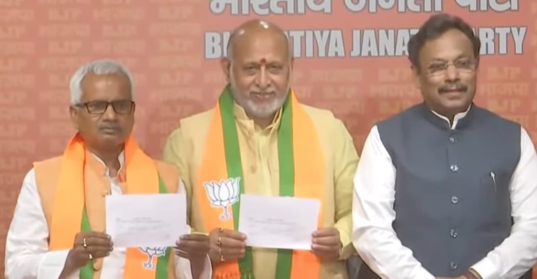 Bihar News : RJD Upendra Prasad and Congress leader anil sharma joined bjp news, lok sabha election 2024