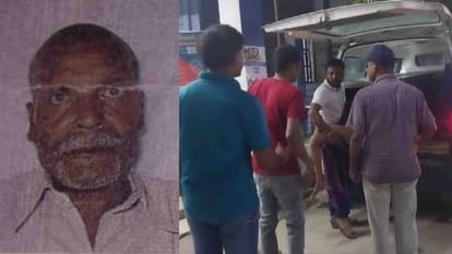 Samastipur: Elderly man crossing the road dies after being hit by a bike