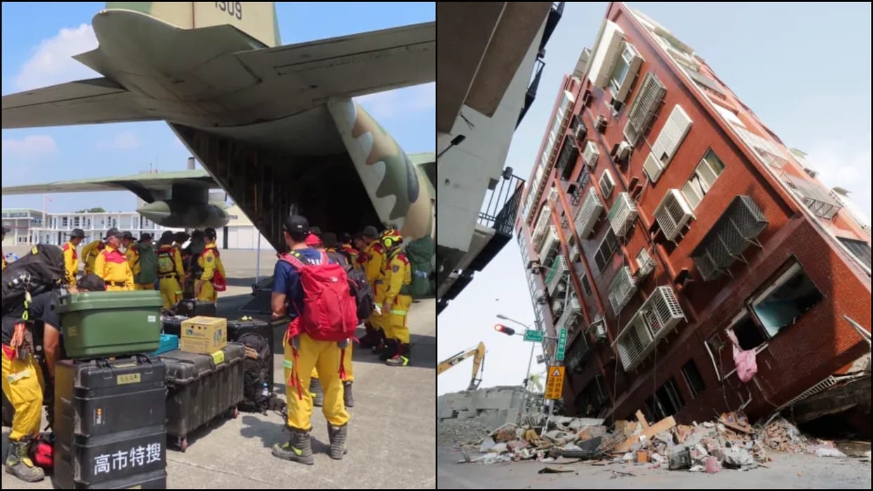 Earthquake in Taiwan rescue efforts focus on Hualien news in hindi