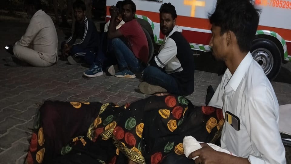 Tragic accident in Agra's shoe factory compressor exploded with explosion death of an employee