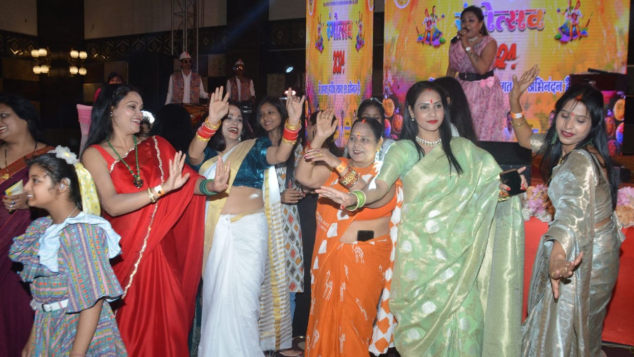 lot of fun in the tent association Rangotsav in varanasi