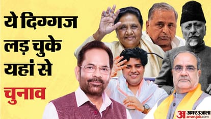Maulana Azad from Rampur, Mayawati from Bijnor and Mulayam Singh from Sambhal have contested elections