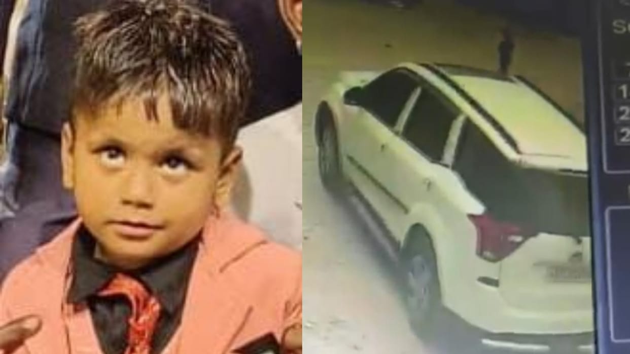 A four years old died in an accident in Sarojini Nagar in Lucknow.