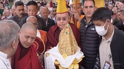 Dharamshala: Memories of Mahatma Buddha brought to McLeodganj, people of Tibetan community gave warm welcome