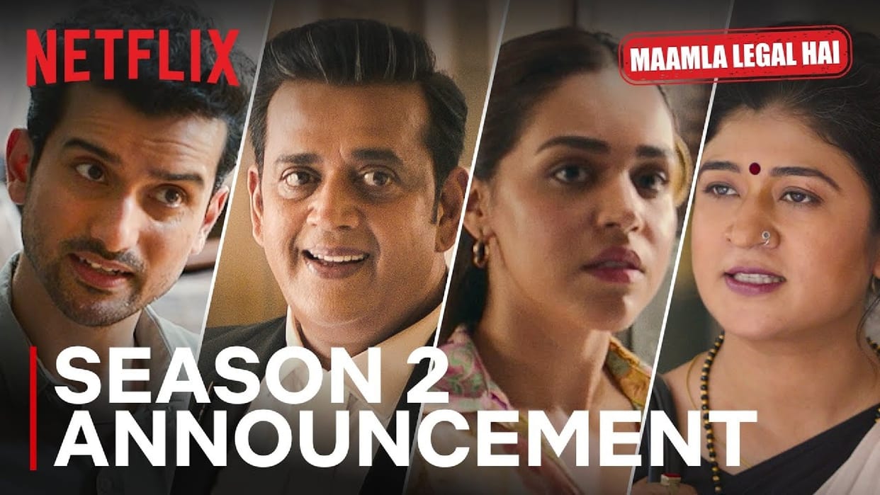 Maamla Legal Hai Season 2 announcement ravi kishan Nidhi Bisht Naila Grewal Anant Joshi series coming soon