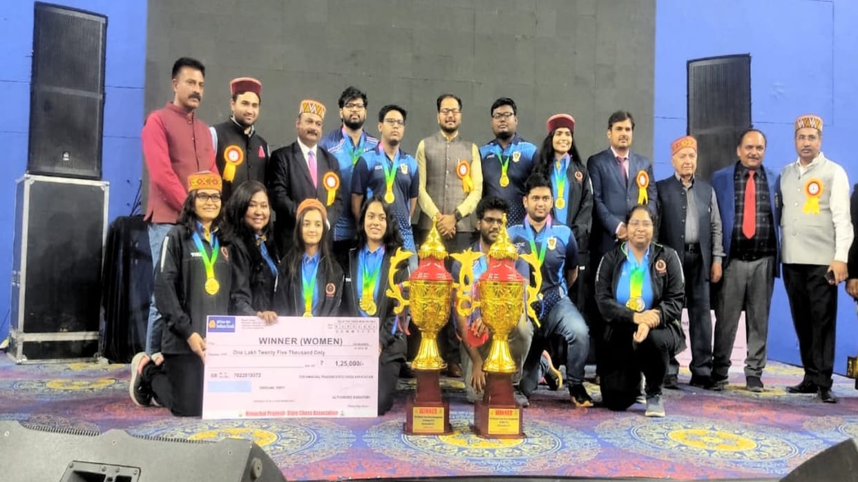 National Chess Competition: Railway-A in men's category, Petroleum Sports team winner in women's category