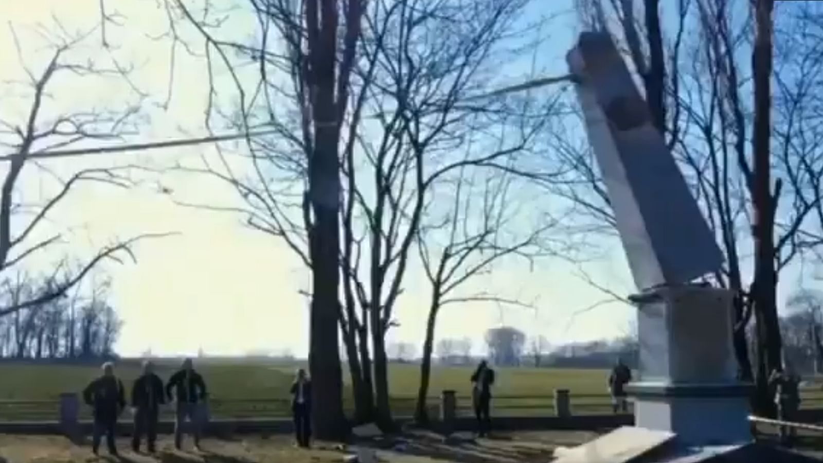 Russia Expressed Objection Demolition Monuments Russian Soldiers Poland Called Shameful