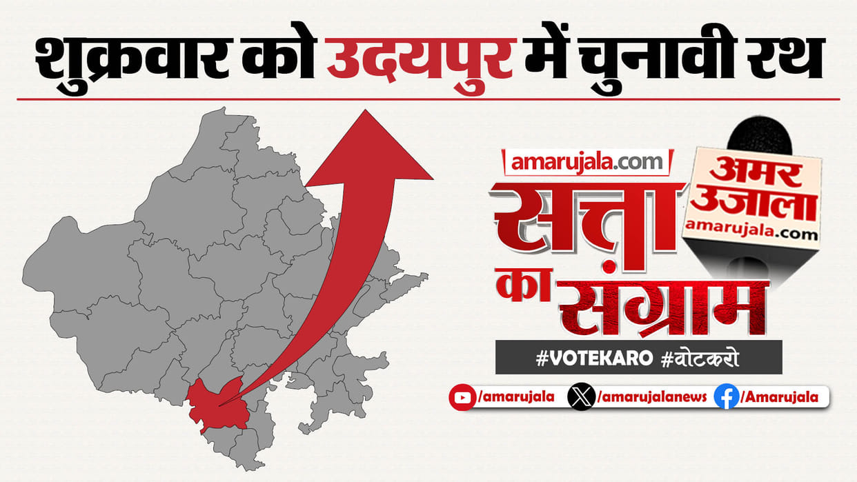 Rajasthan Lok Sabha Election Satta Ka Sangram Will Be Held In Udaipur on Friday