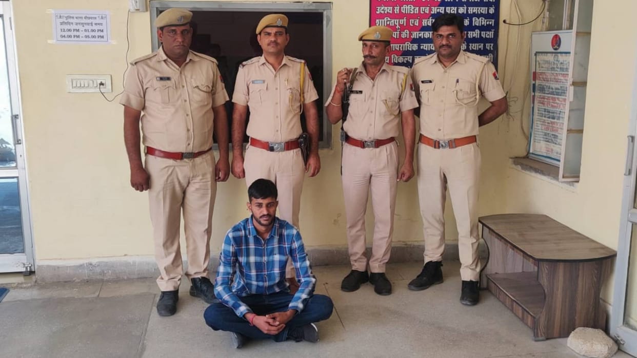 Bikaner Notorious gangster Rohit Godara special henchman Daniya arrested