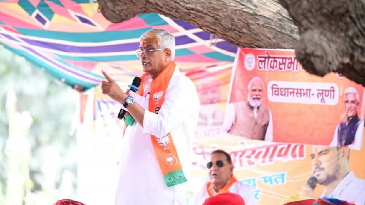 Rajasthan Lok Sabha Election Gajendra Shekhawat says in Jodhpur public not want hand of corruption