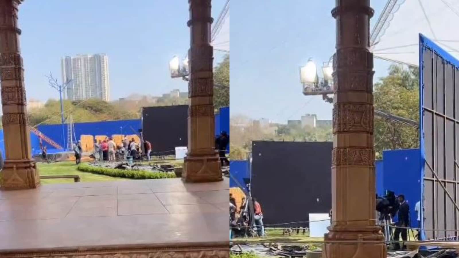 Video of the set of Ranbir Kapoor film Ramayana goes viral crores were spent to show ram birth place Ayodhya