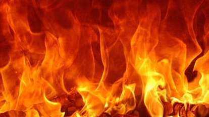 Fire broke out due to short circuit in Sergeant house, 10 year old son burnt alive