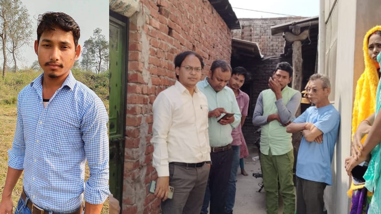 A labourer of Shravasti died in Uttarakhand.