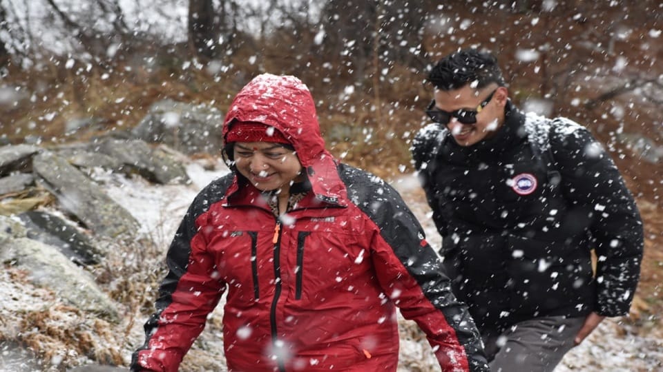 Uttarakhand Weather: Snowfall in Darma-Vyas valley of pithoragarh