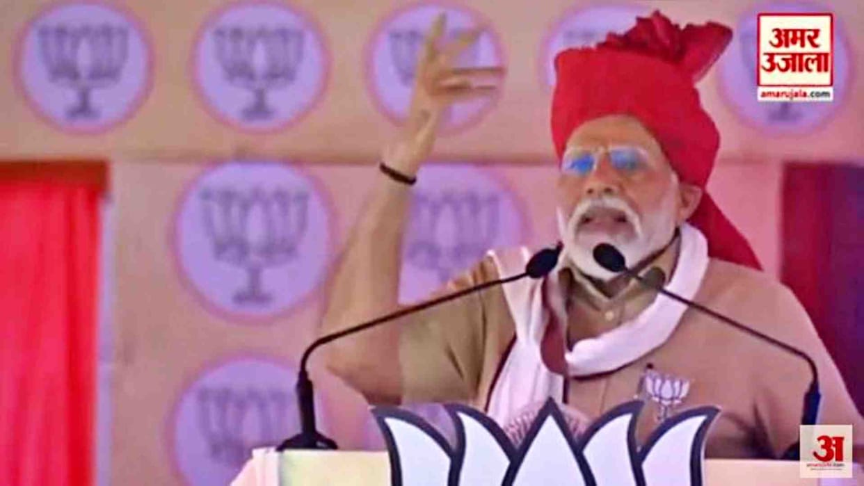 RJ Lok Sabha Election: Prime Minister Modi verbally attacked the corrupt in Churu public meeting