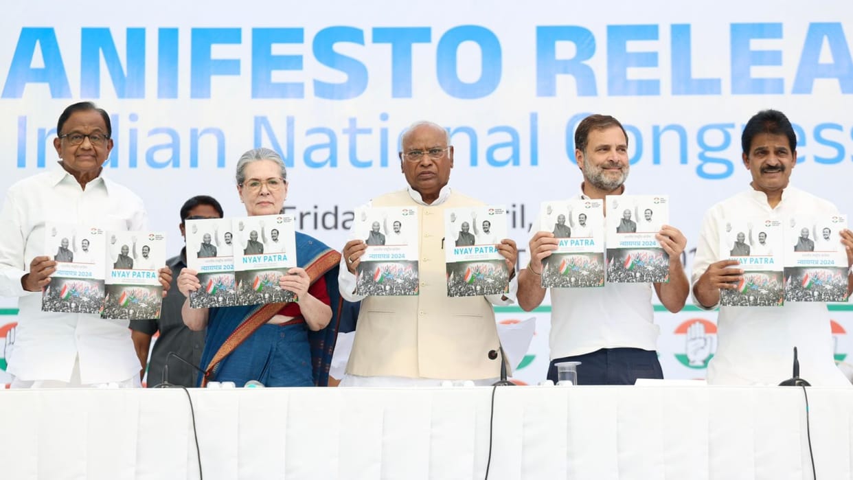 Congress Manifesto Release Live Updates health promises for loksabha election 2024