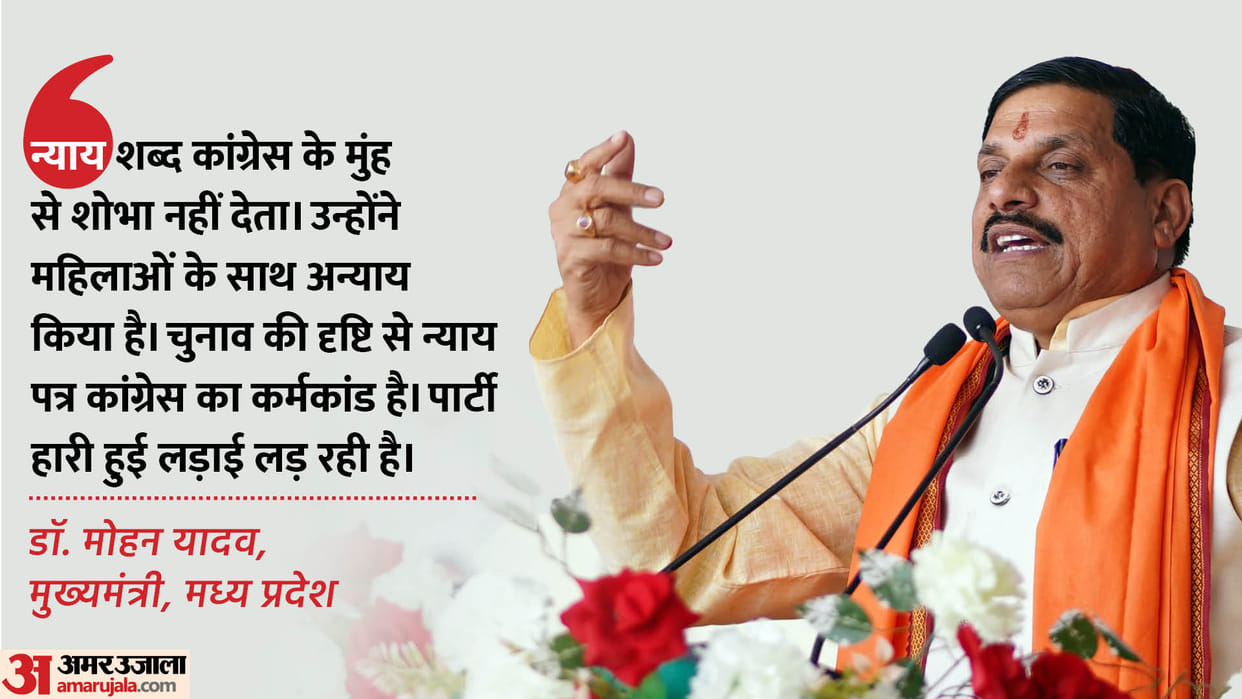 MP Lok Sabha Election CM Mohan Yadav Says Congress Nyay Patra Is Chunavi Karmkand, Poeple Wont Accept it