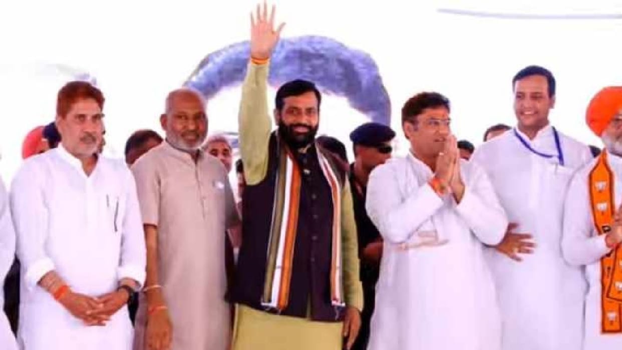 Haryana CM Nayab Saini visit to Fatehabad, people associated with farmer organizations announced opposition