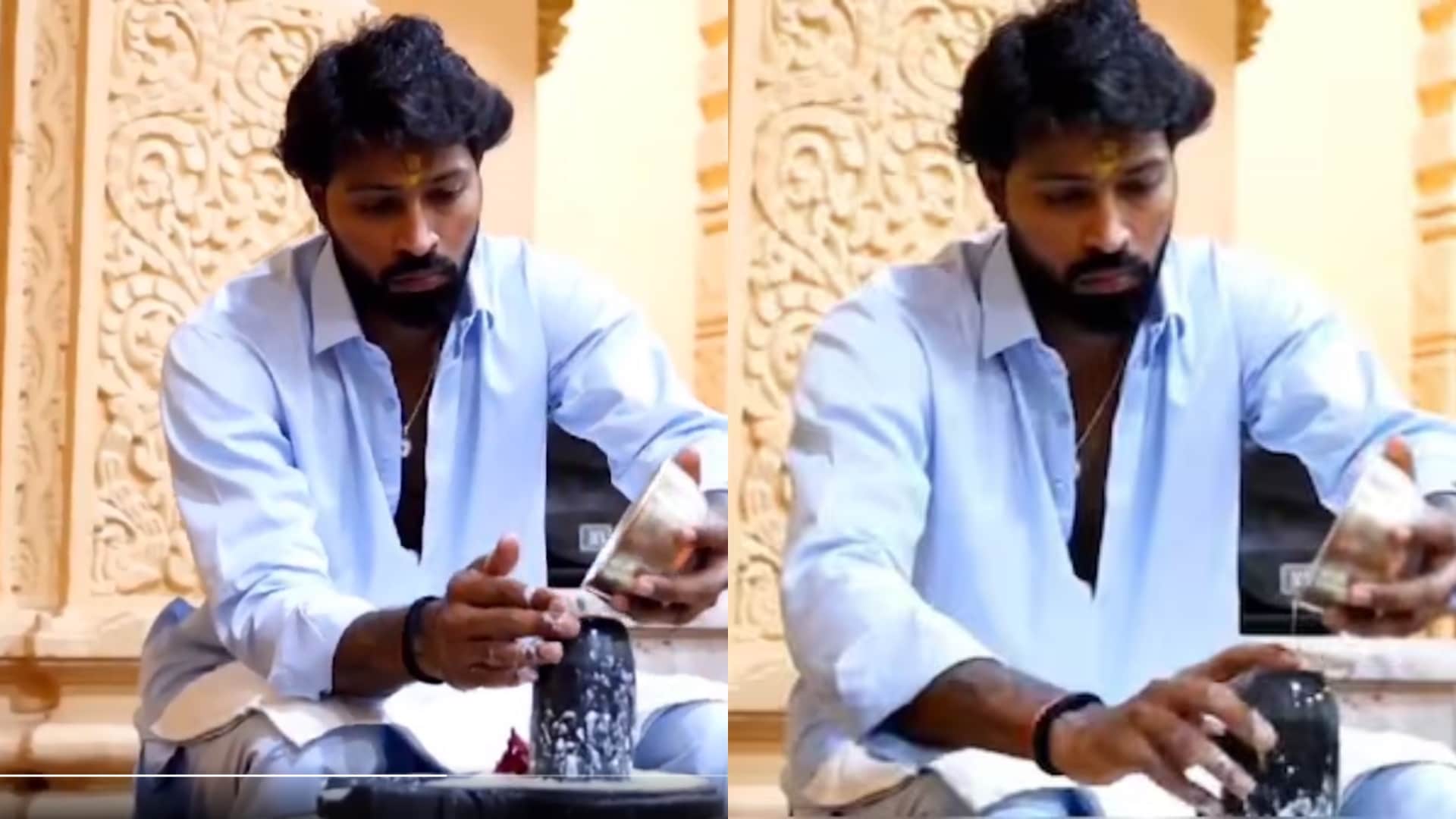IPL 2024: Hardik Pandya offers prayers at Somnath Temple amid controversy with Mumbai Indians, Watch video
