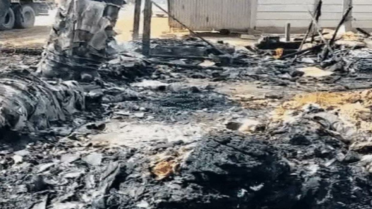 Fire breaks out in scrap warehouse in Rewari, Controlled after hard work