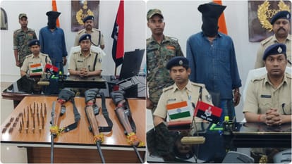 Khagaria: Notorious criminal of Diara caught by police, 29 bullets including three illegal rifles recovered