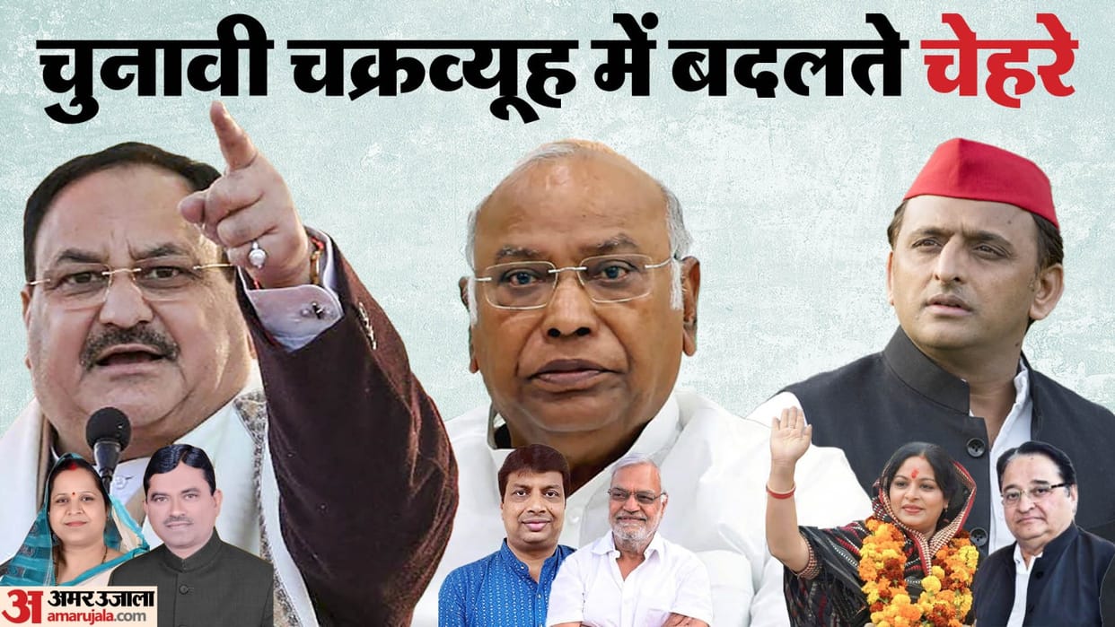 Lok sabha Election 2024: why SP, Congress and BJP are changing their candidates